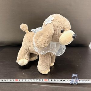 Собачка с заколкой