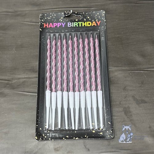 Свечи для торта с подставкой